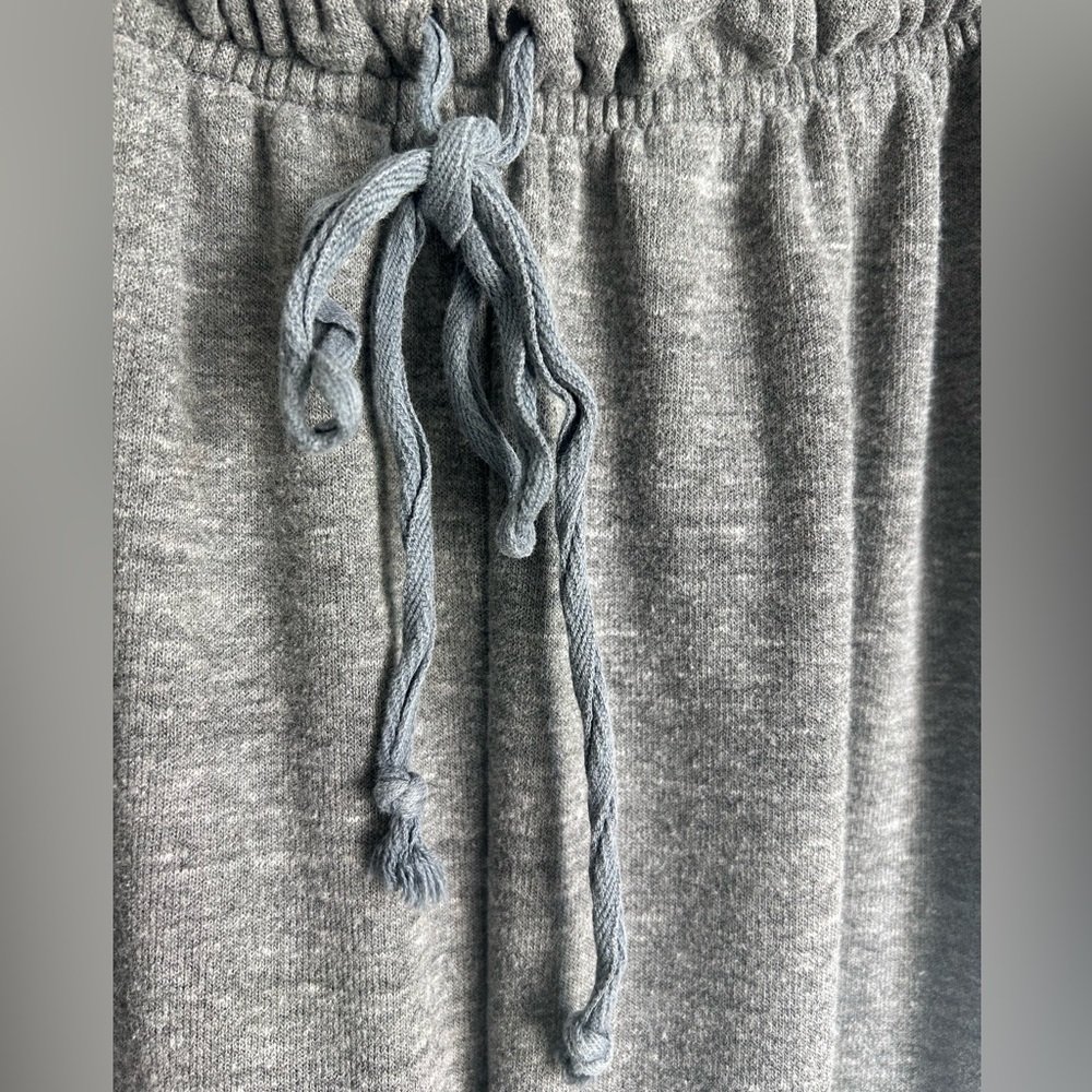 *SOLD* AVIATOR NATION Rare Sweatpants- Heather Grey/ Green Stripes Size Small - Picture 7 of 9